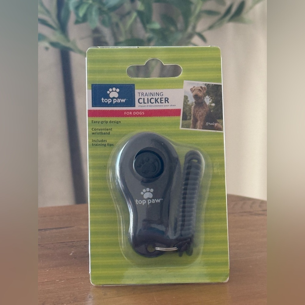 Top Paw Black Training Clicker for Dogs